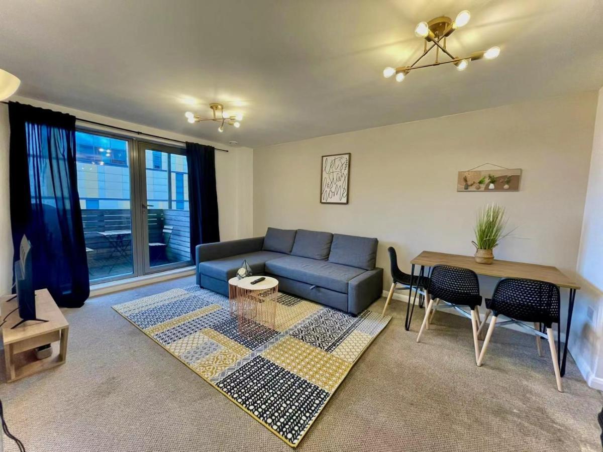 Insta-Style Penthouse With Balcony Or 2B Apartment With Balcony Birmingham City Centre Экстерьер фото
